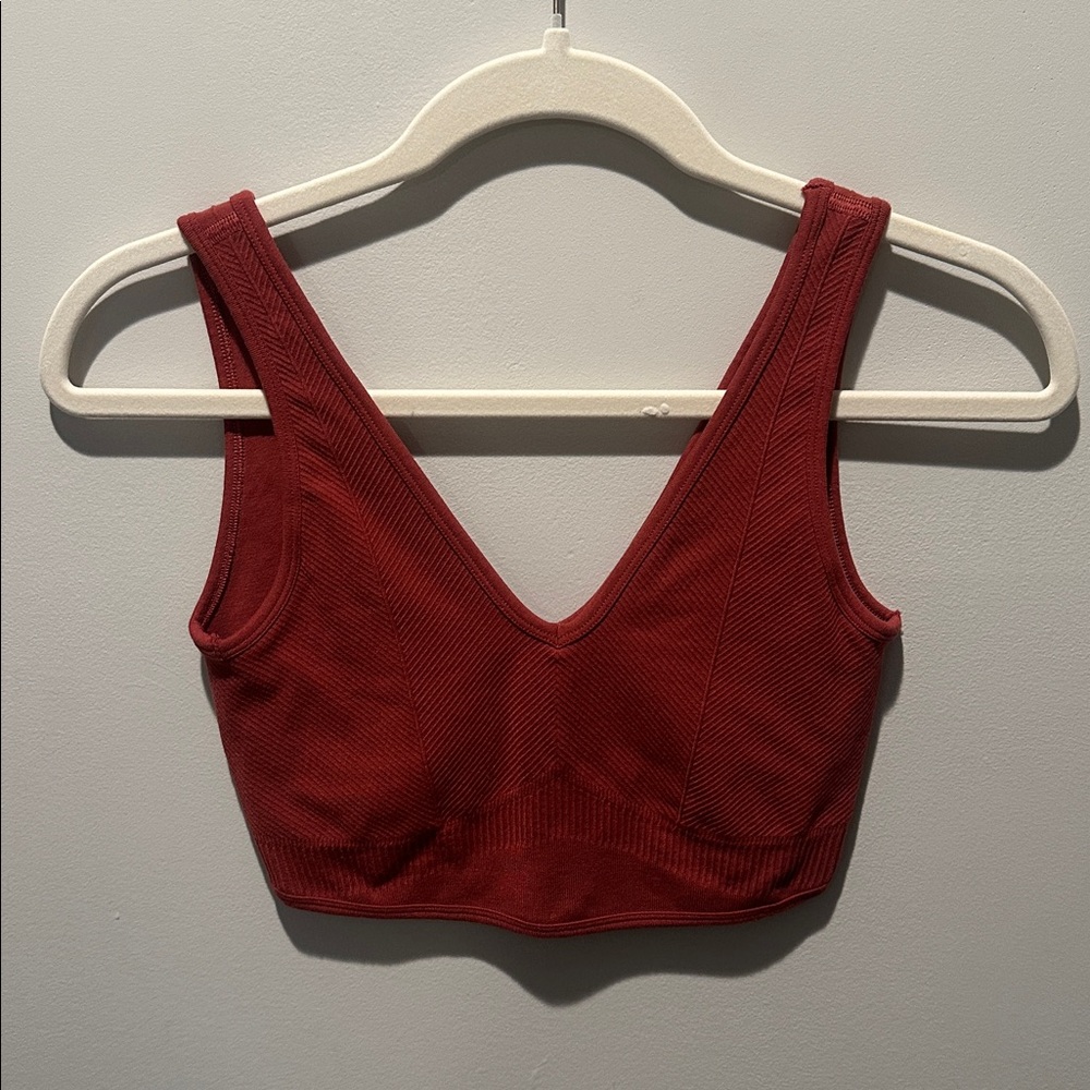 Gymshark Red Cropped Tank
